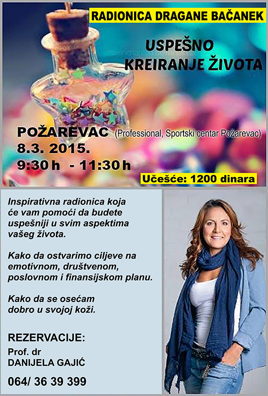 Dragana Bačanek, februar 2015