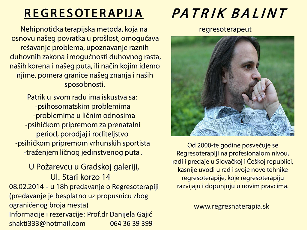 Patrik Balint, februar 2014